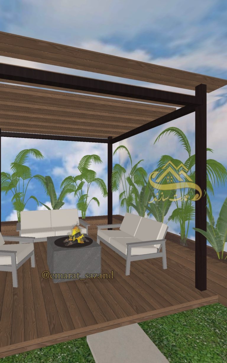 طراحی دکوراسیون روف گاردن