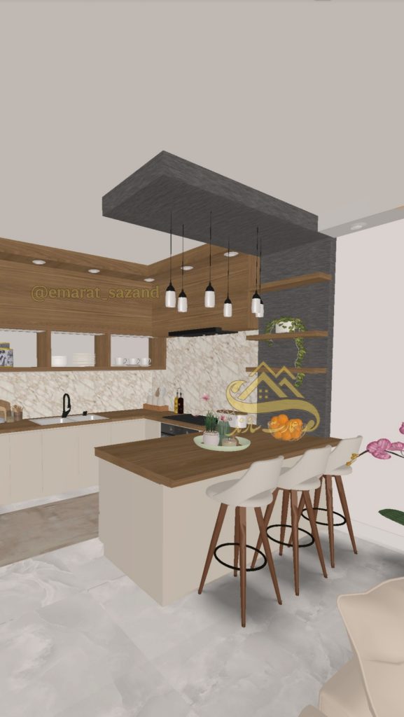 طراحی دکوراسیون و بازسازی آشپزخانه