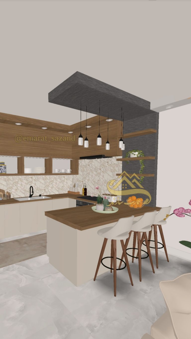 طراحی دکوراسیون و بازسازی آشپزخانه