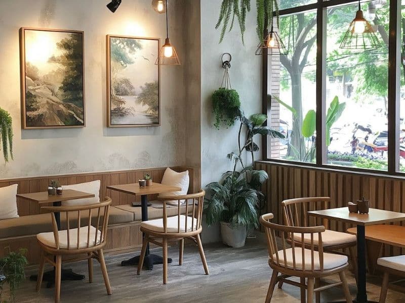 دکوراسیون داخلی کافه کوچک